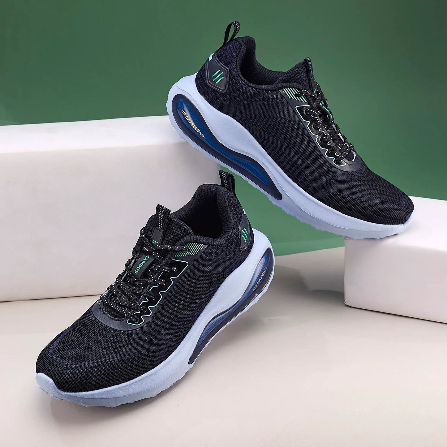 HEDGE Navy Men's Running Shoes
