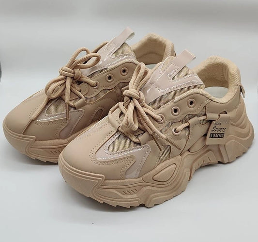 Women khaki Casual imported Shoe Sneakers (CK01)