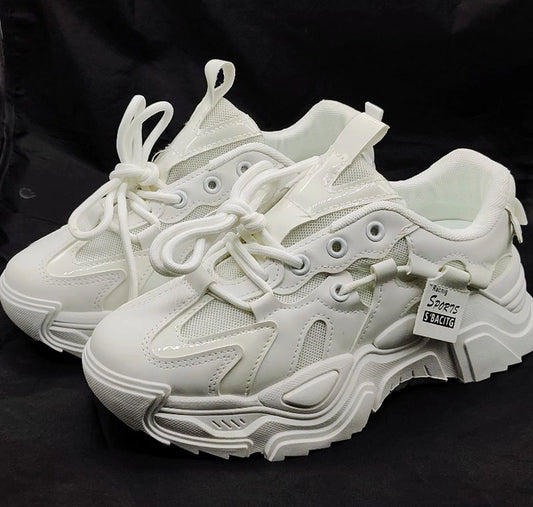 Women white Casual imported Shoe Sneakers (CK01)