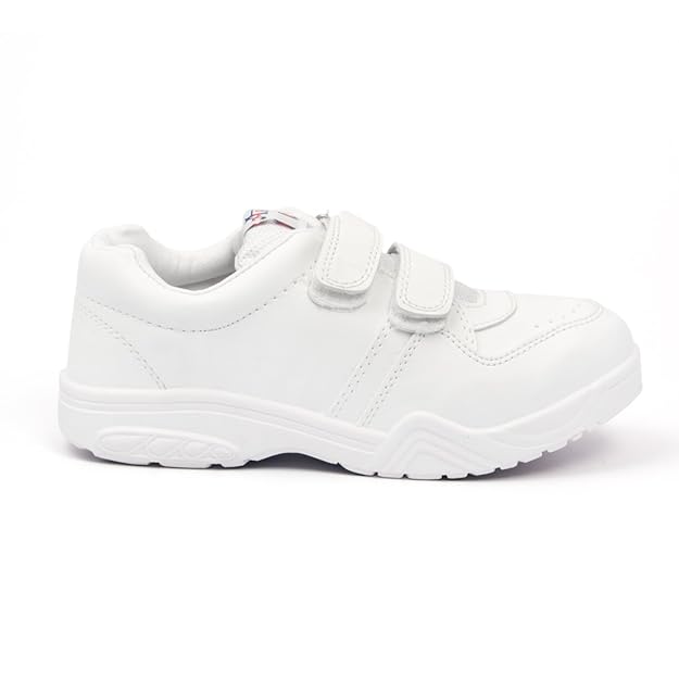 Asian Monitor Velcro white Gola School Shoes For Men/boys/girls