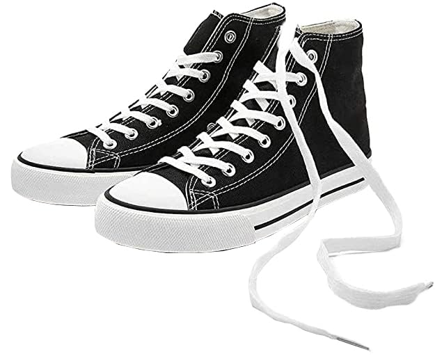 Stylish Trendy Lightweight Canvas Casual High Top Sneaker Shoes for Mens & Boys