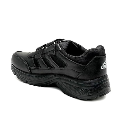 ASIAN Men's & Boy's Expo black Casual & Sneaker,School Shoes | Extra Max Cushion Lightweight Sports Shoes for Men's & Boy's (WELCRO