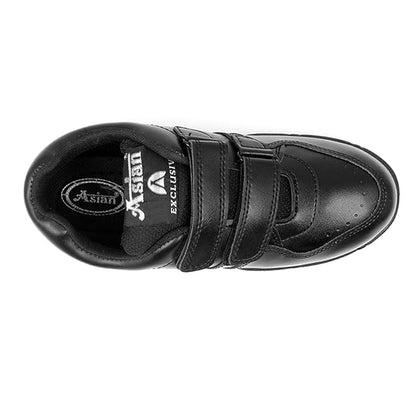Asian Monitor Velcro Black Gola School Shoes For Men/boys/girls