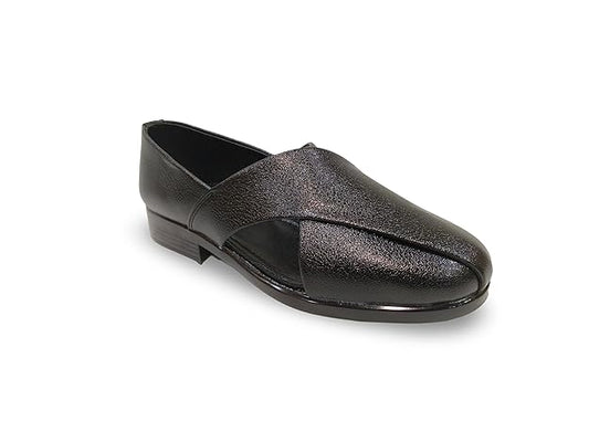 Pishori/Peshawari Sandals for Men | Ethnic Wear | Durable PU Sole | Elegant Design | Indo Western Dress Shoes