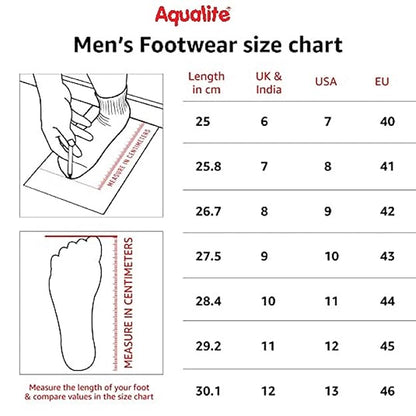 Aqualite Men's Designer Clogs || Sandals with Adjustable Back Strap for Men