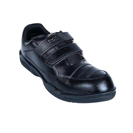 Action Boy's BLACK Non-Marking Formal School Shoes_1260-BLK