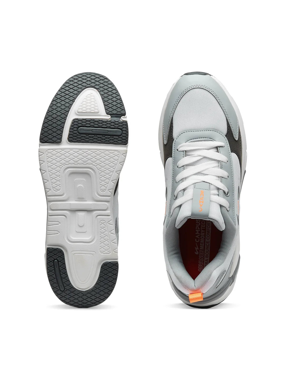 Campus LEVEL White Men's Sneakers/running shoes