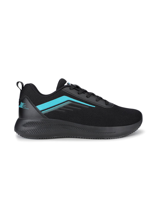 CAMPUS SLAY Black Men's Sports Shoes