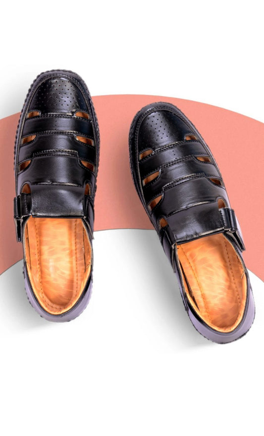 Sandals for Men | Ethnic Wear | Durable  Sole | Elegant Design | Indo Western| Kurta pajama Dress Shoes