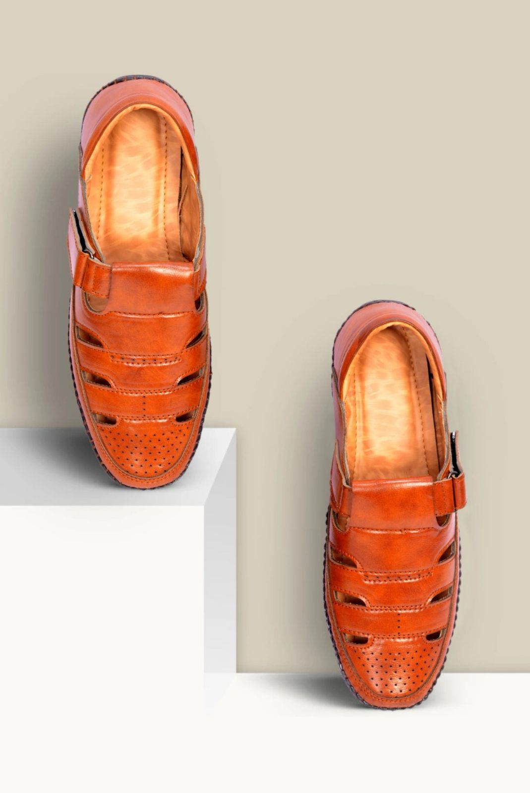Sandals for Men | Ethnic Wear | Durable  Sole | Elegant Design | Indo Western| Kurta pajama Dress Shoes