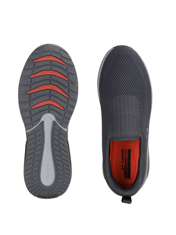 Campus Panel D Grey Silver Mens Casual Shoes