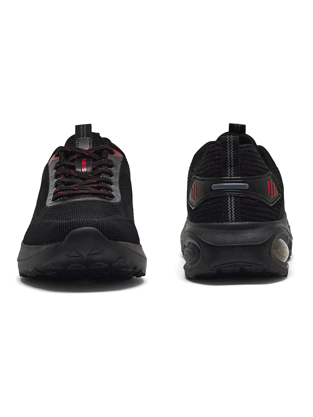 HEDGE Black Men's Running Shoes