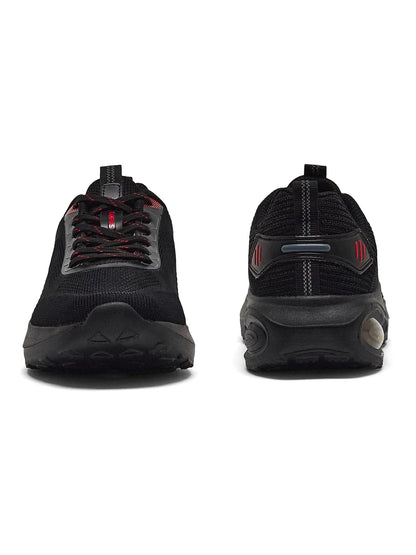 HEDGE Black Men's Running Shoes