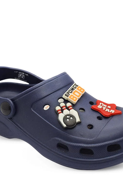 Kids crocs navy 01