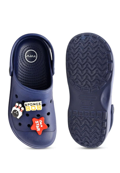 Kids crocs navy 01
