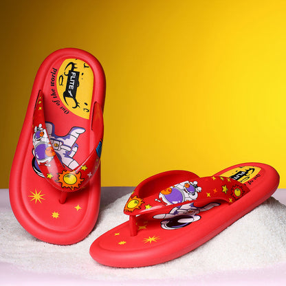 Flip-flops For Kids FLK 2045 red