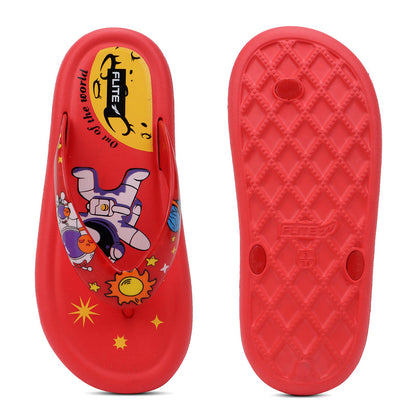 Flip-flops For Kids FLK 2045 red