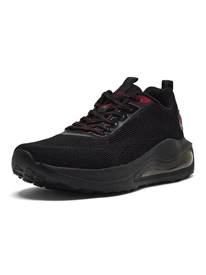 HEDGE Black Men's Running Shoes